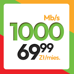 Promocja dla Studentów 1000 Mb